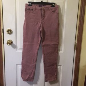 Gloria Vanderbilt Pink 5 Pocket Jeans AMANDA 6P
